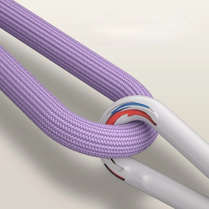 Crossbody popruh na mobil USB-C - Růžový